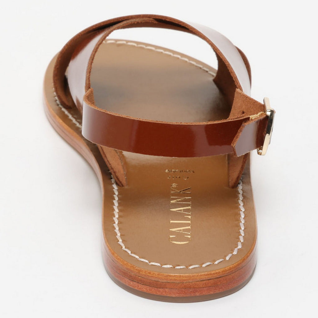 Sandales Funes - Camel Vernis