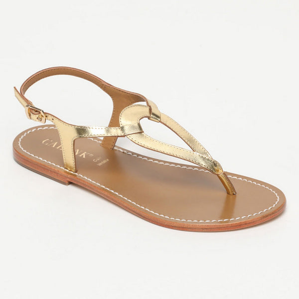 Sandalias Bandeira - Oro Oscuro