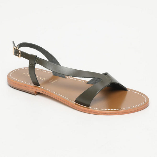 Sandalias Flo - Caqui Oscuro