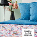 Paradiso - Parure Housse De Couette + Taie(s) D'Oreiller En Percale Coton - Multi Petrol Paradiso