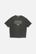 T-Shirt Sprayed Logo – Acne Studios – Noir