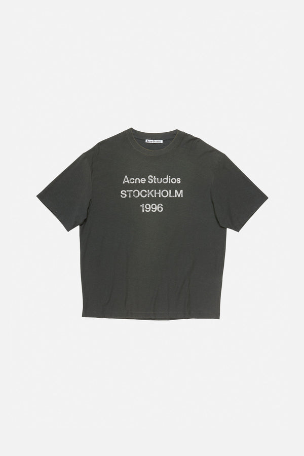 T-Shirt Sprayed Logo – Acne Studios – Noir