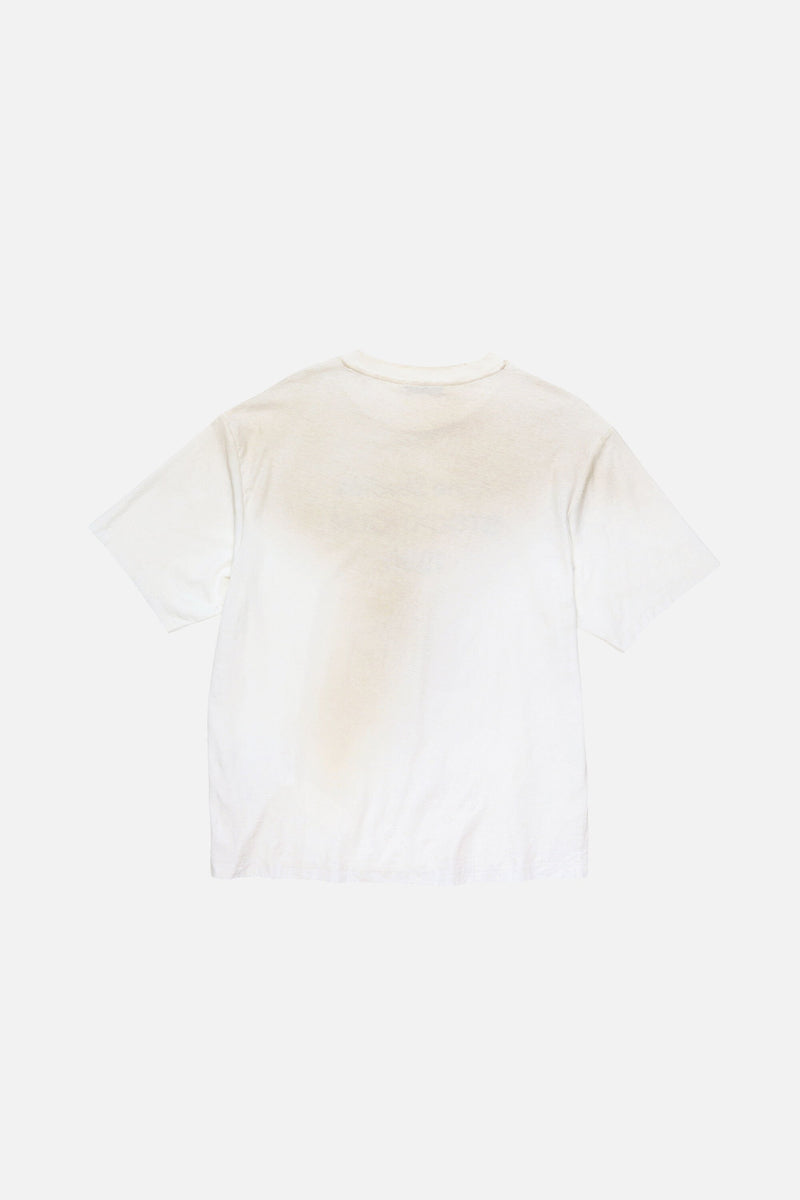T-Shirt Sprayed Logo – Acne Studios – Blanc