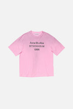 Acne Studios - Sprayed Logo T-Shirt – Candy Pink