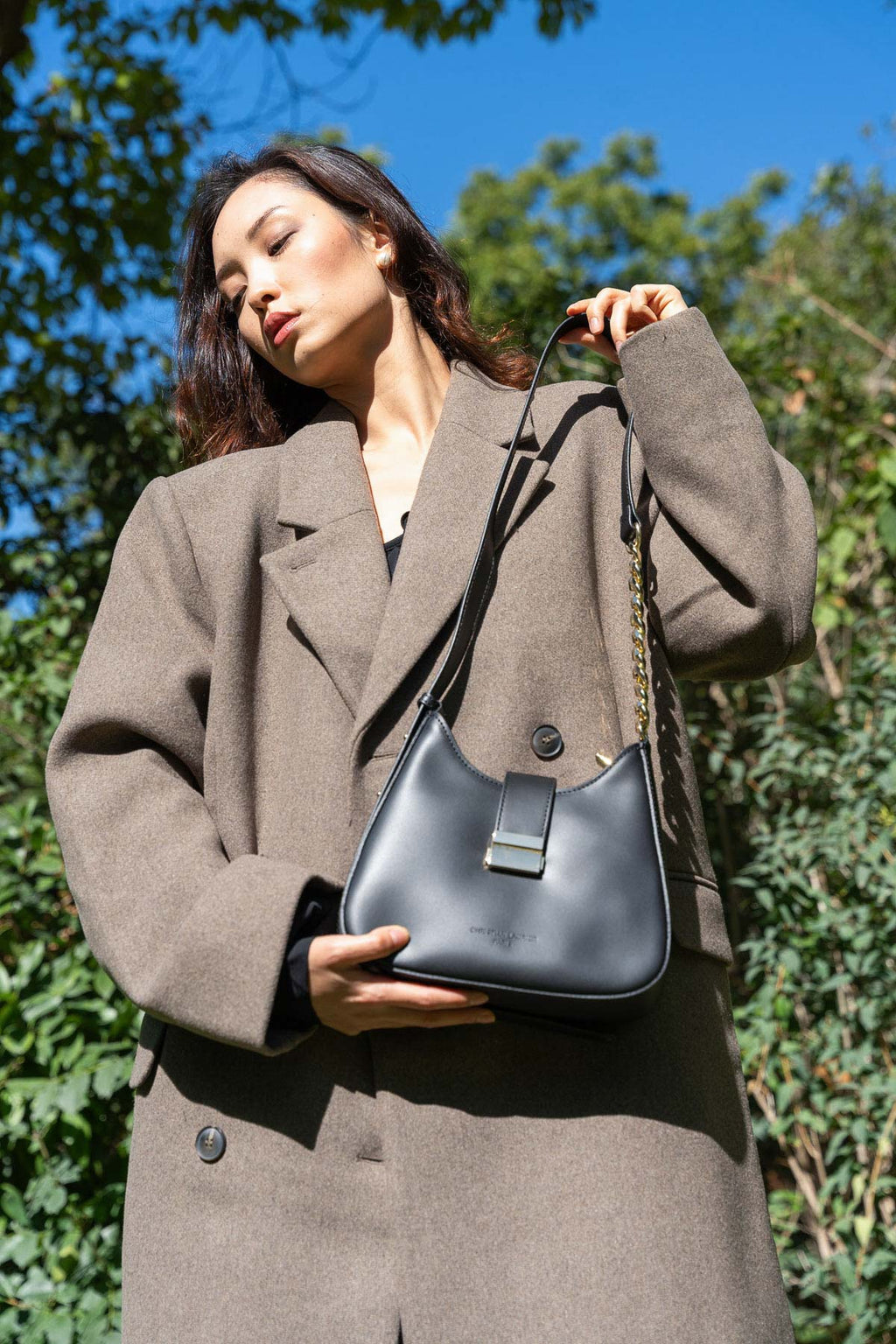 Hely Shoulder Bag - Black