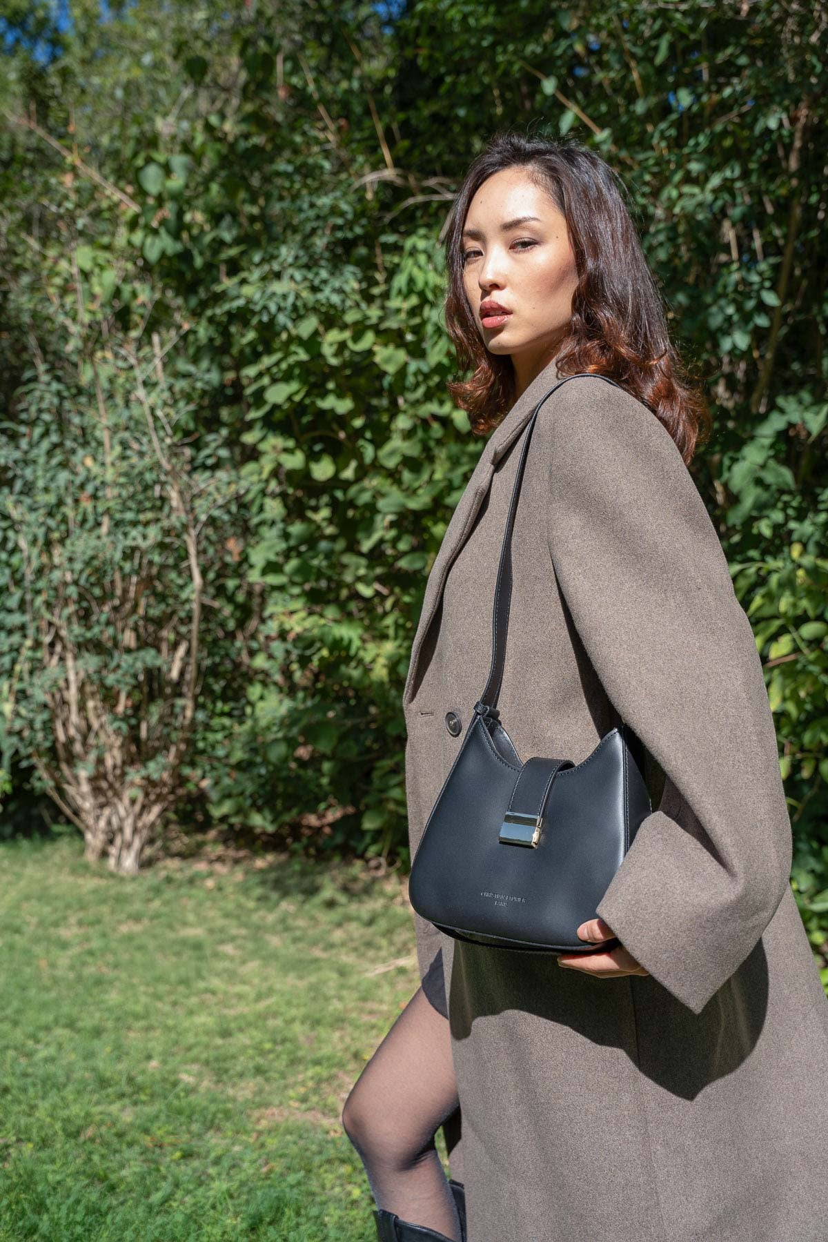 Hely Shoulder Bag - Black