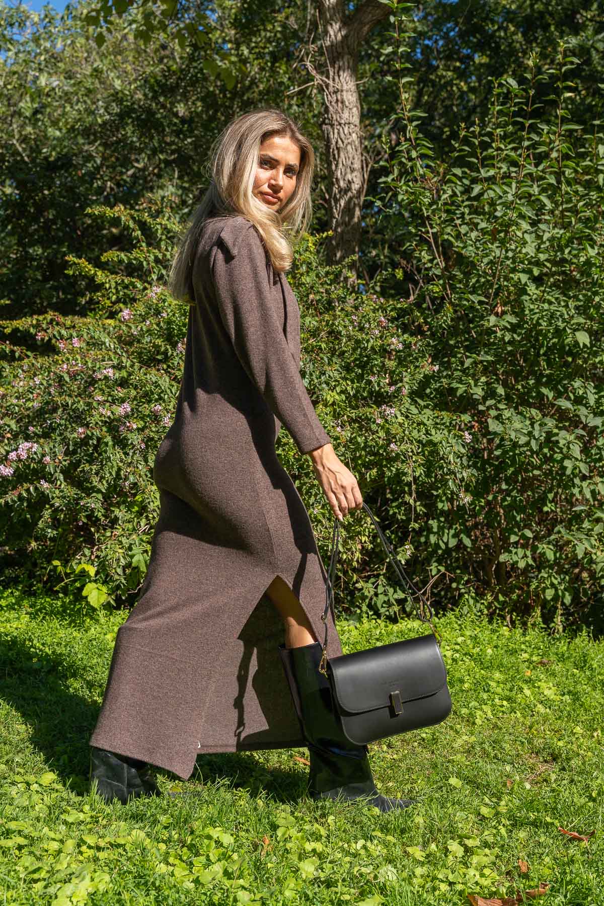 Roma Shoulder Bag - Black