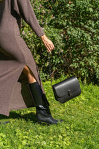 Roma Shoulder Bag - Black