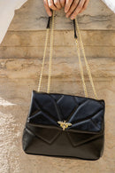 Louise Shoulder Bag - Black