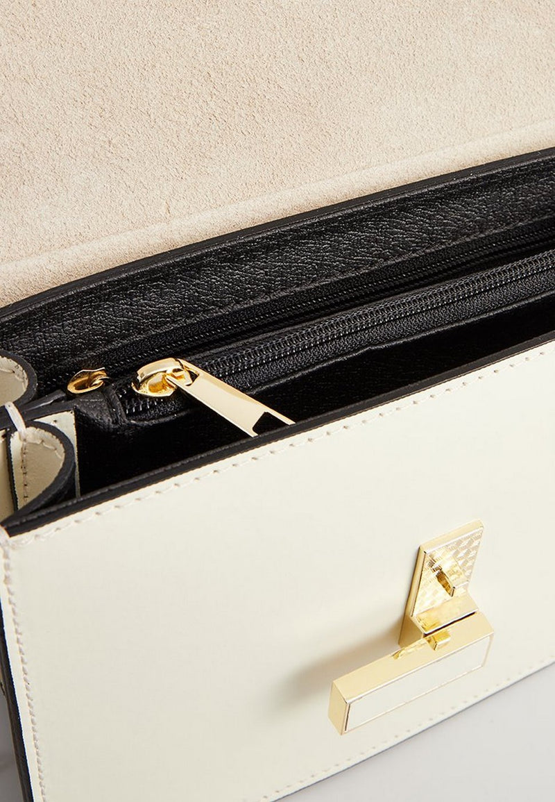 Bolso de hombro Mini Emma - Blanco roto