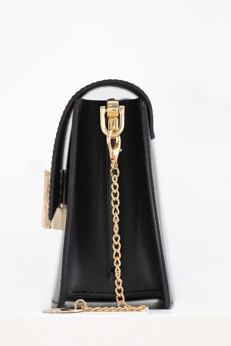 Mini Emma Shoulder Bag - Black