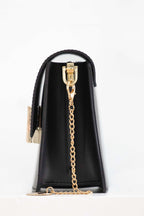 Mini Emma Shoulder Bag - Black