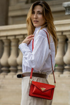 Sac À Bandoulière Roxane - Rouge