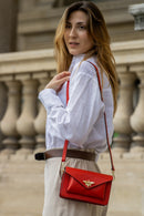 Sac À Bandoulière Roxane - Rouge