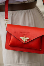 Sac À Bandoulière Roxane - Rouge