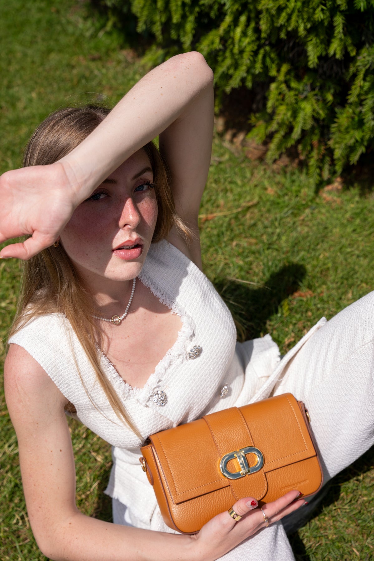Bolso Bandolera Aria - Camel