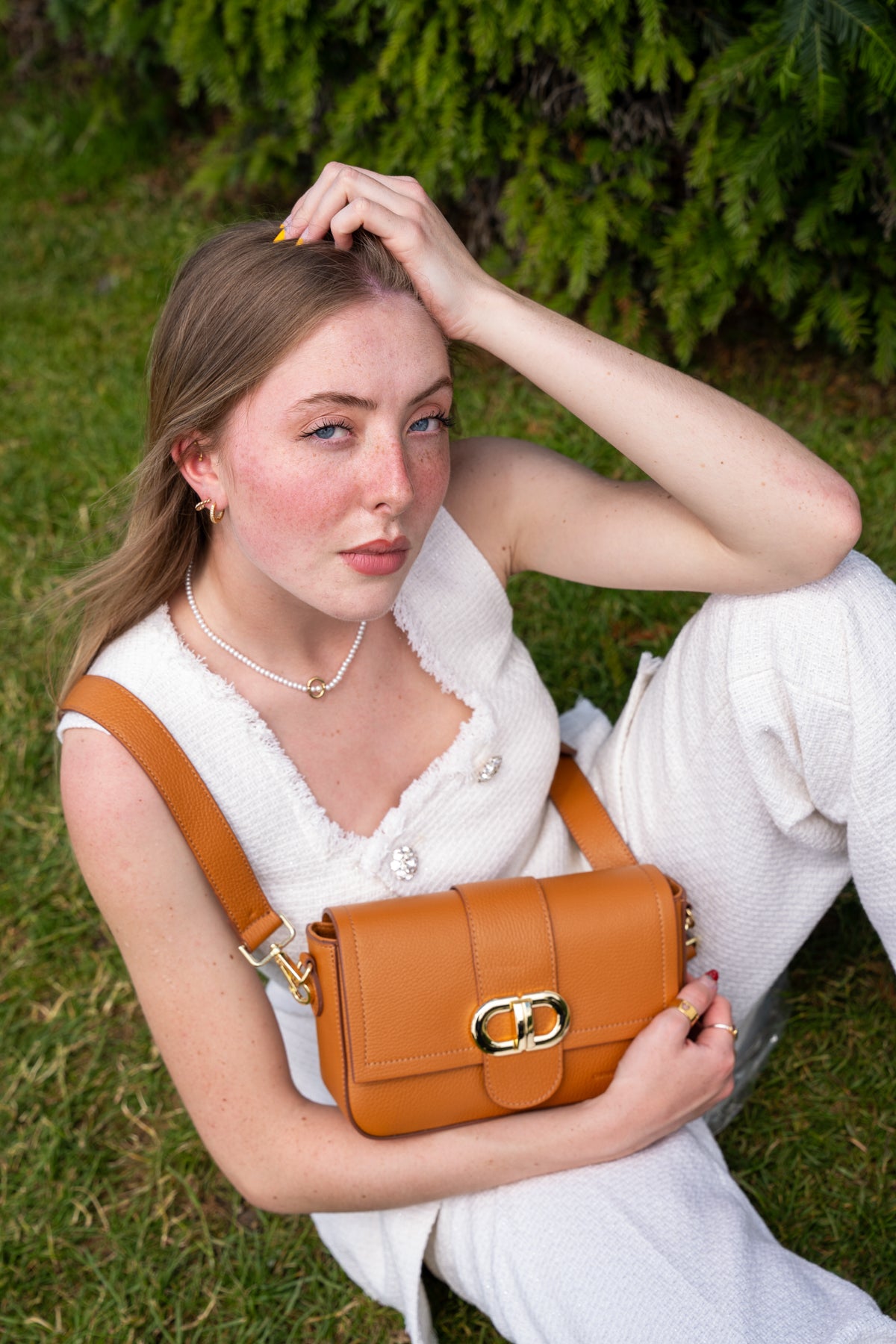 Bolso Bandolera Aria - Camel