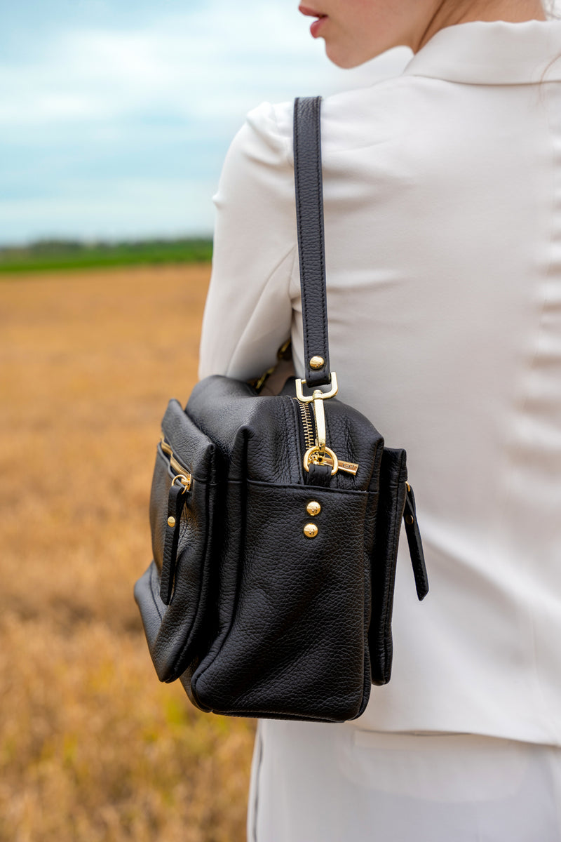Layla Shoulder Bag - Black