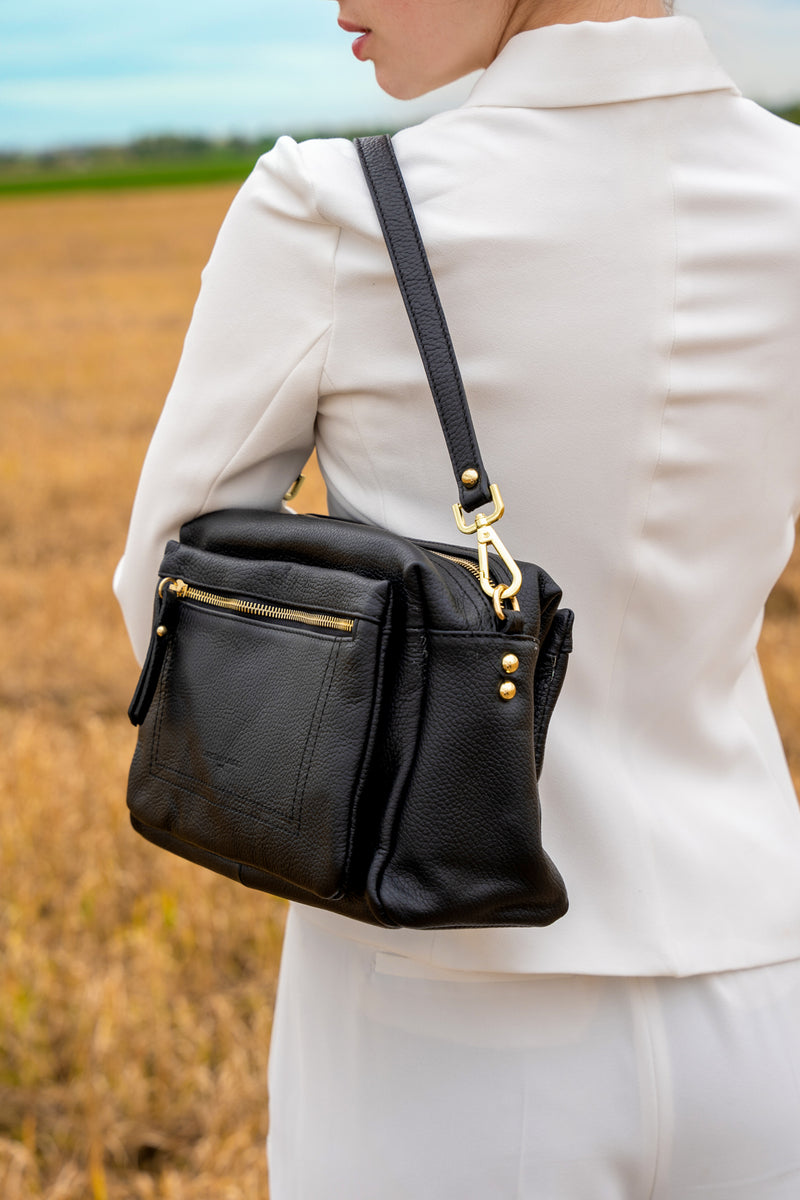 Layla Shoulder Bag - Black
