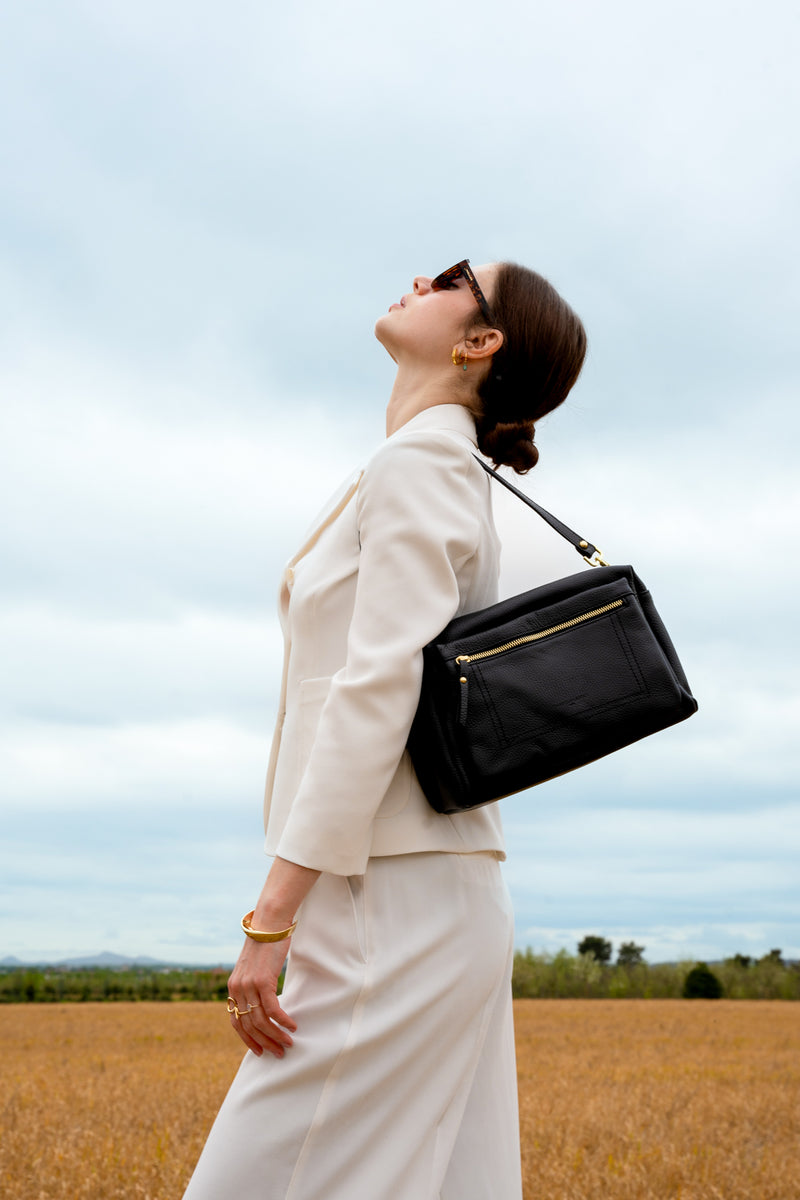 Layla Shoulder Bag - Black