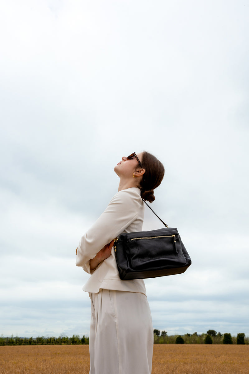 Layla Shoulder Bag - Black