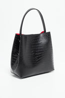 Sac À Main Lola Crocos - Noir