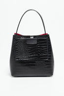 Sac À Main Lola Crocos - Noir