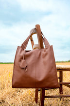 Sac À Main Maxi Agathe - Chocolat