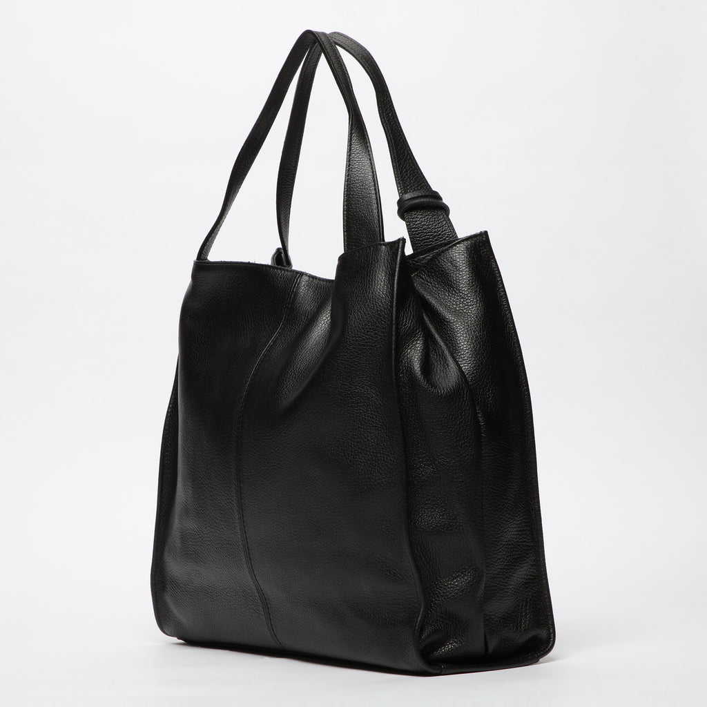 Maxi Agathe Handbag - Black