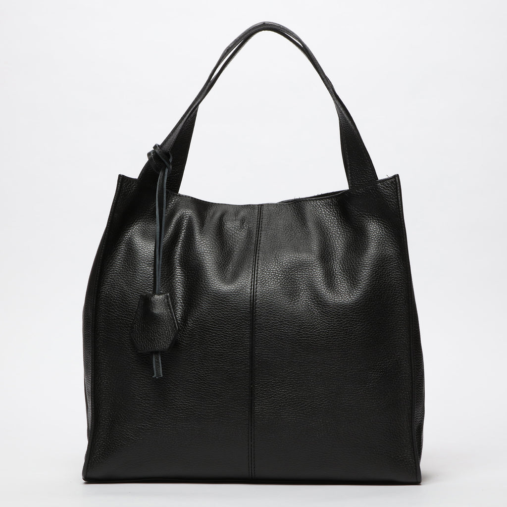 Maxi Agathe Handbag - Black