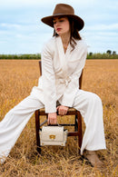 Bolso de hombro Mila - Beige