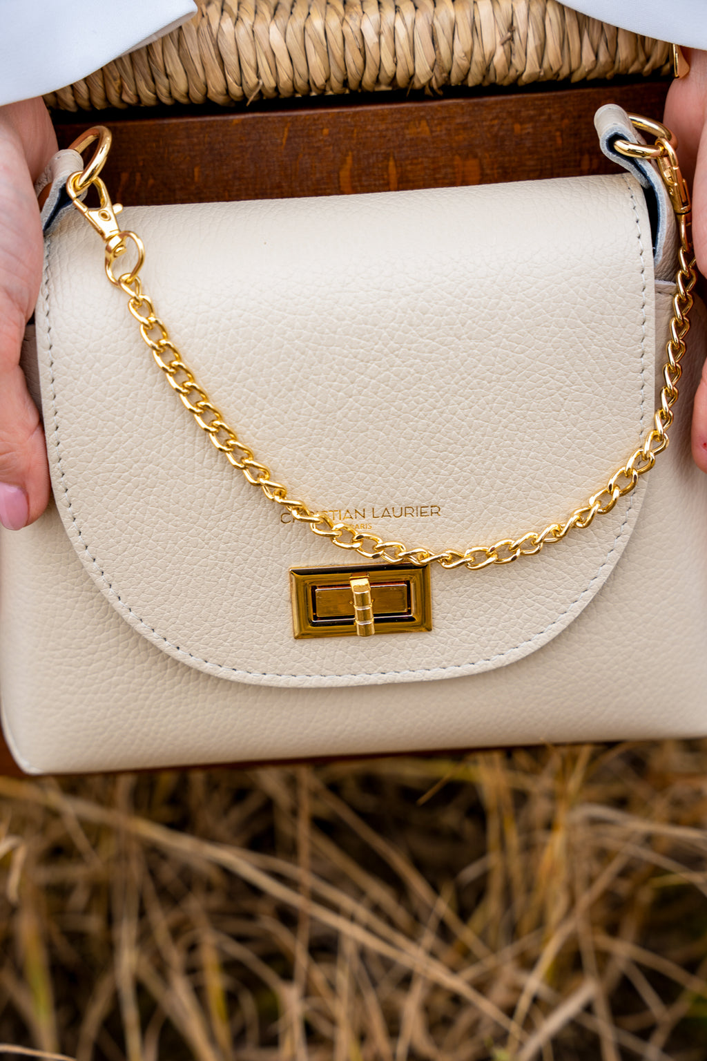 Sac A Bandouliere Zia - Blanc Casse