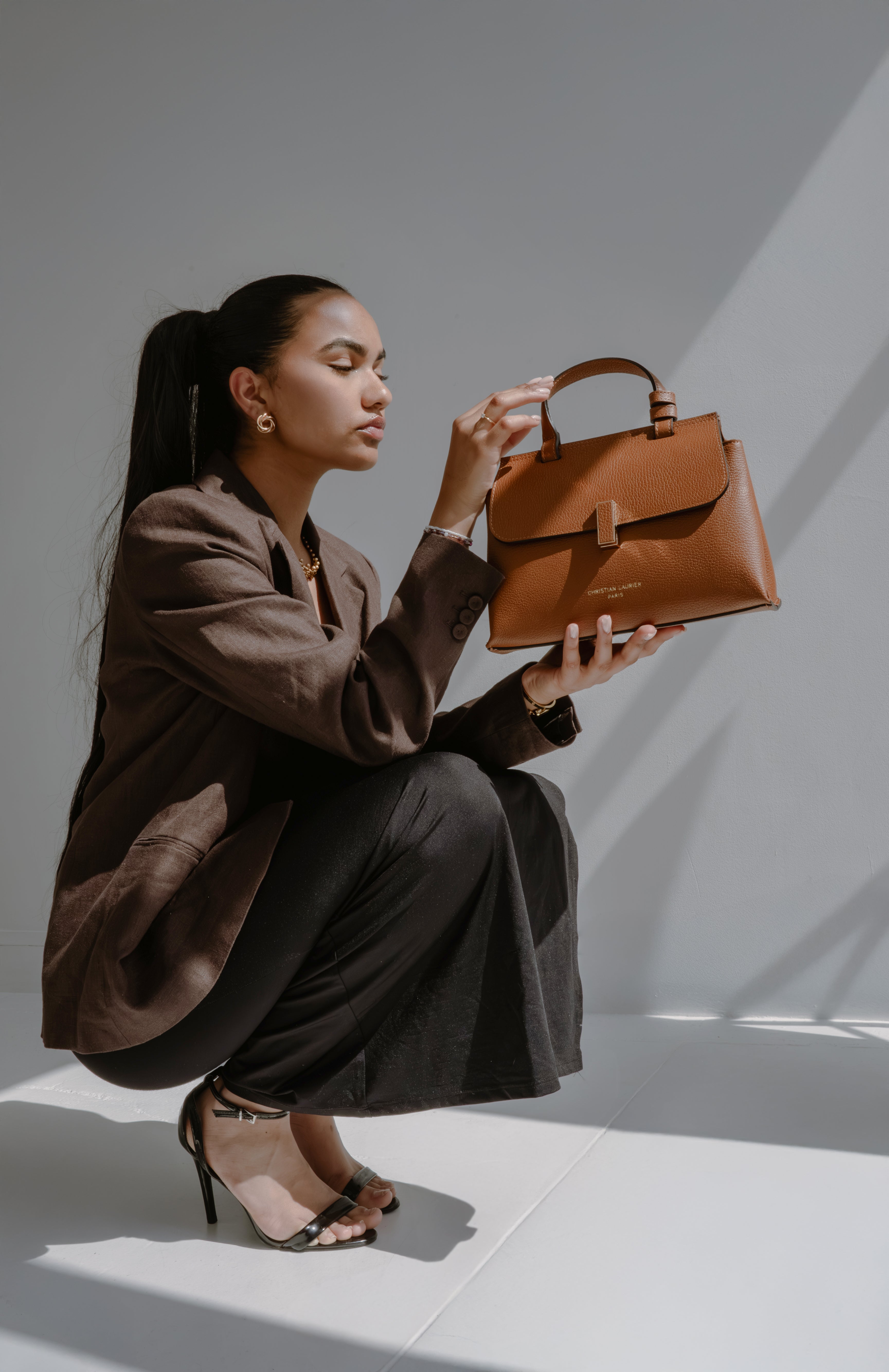 Sac À Bandoulière Ciara - Camel