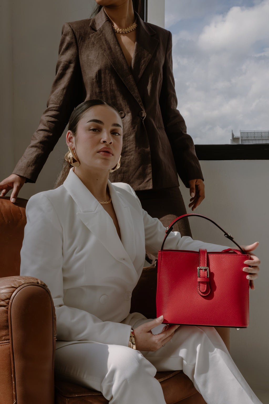 Bolso Bandolera Erya - Rojo