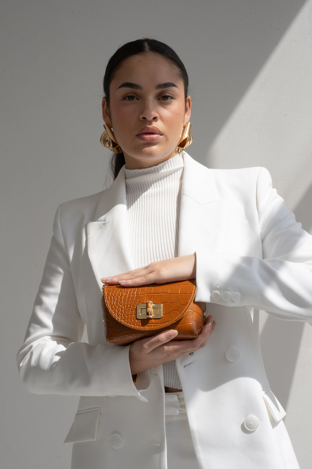 Etienne Crossbody Bag - Camel