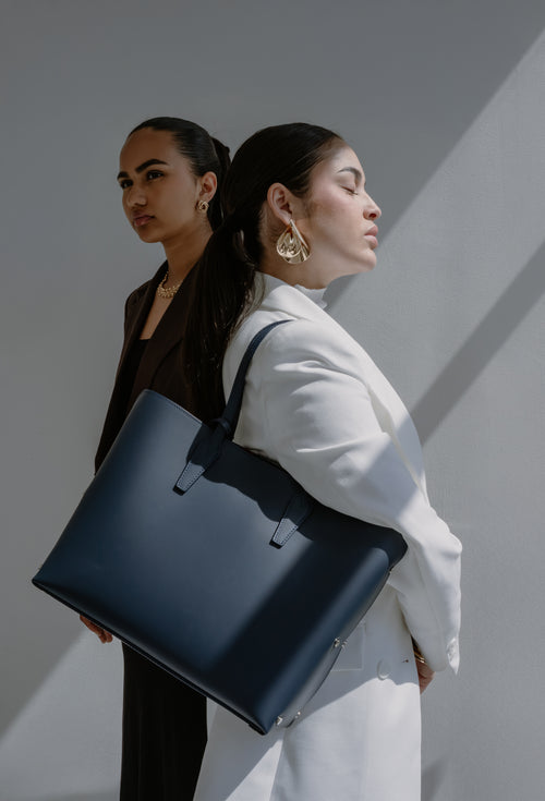 Sac À Main Feria - Bleu Marine