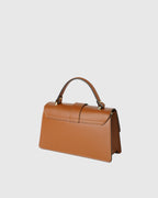 Sac À Bandoulière Katya - Camel + Blanc Casse