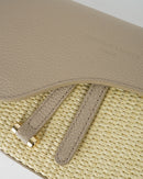 Kena Rafia Shoulder Bag - Light Taupe