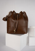 Bolso Cubo Liora - Marrón