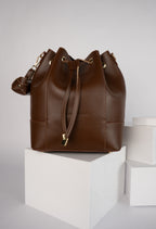 Bolso Cubo Liora - Marrón
