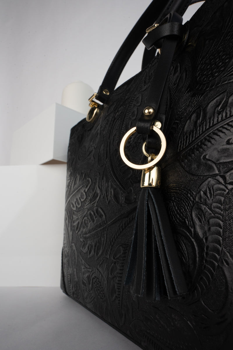 Bolso de mano Lyra - Negro
