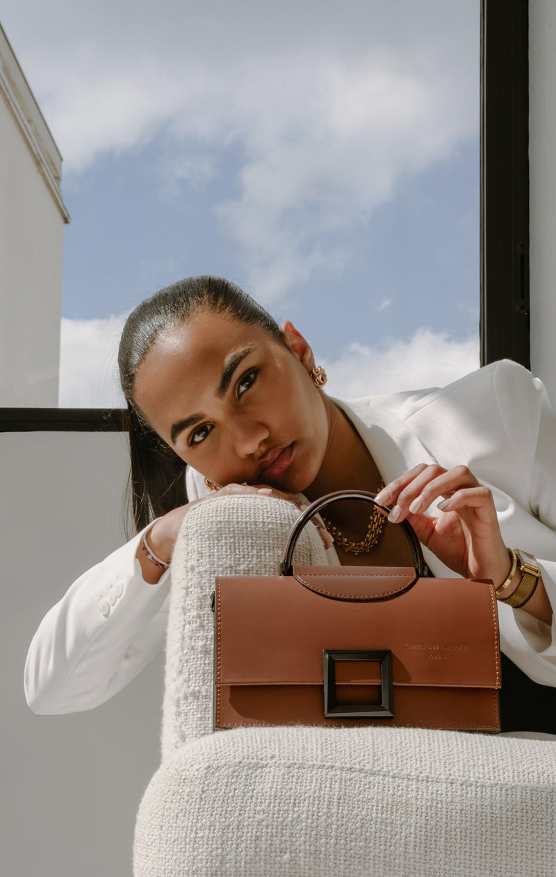 Milo Handbag - Brown