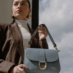 Nael Shoulder Bag - Sky Blue
