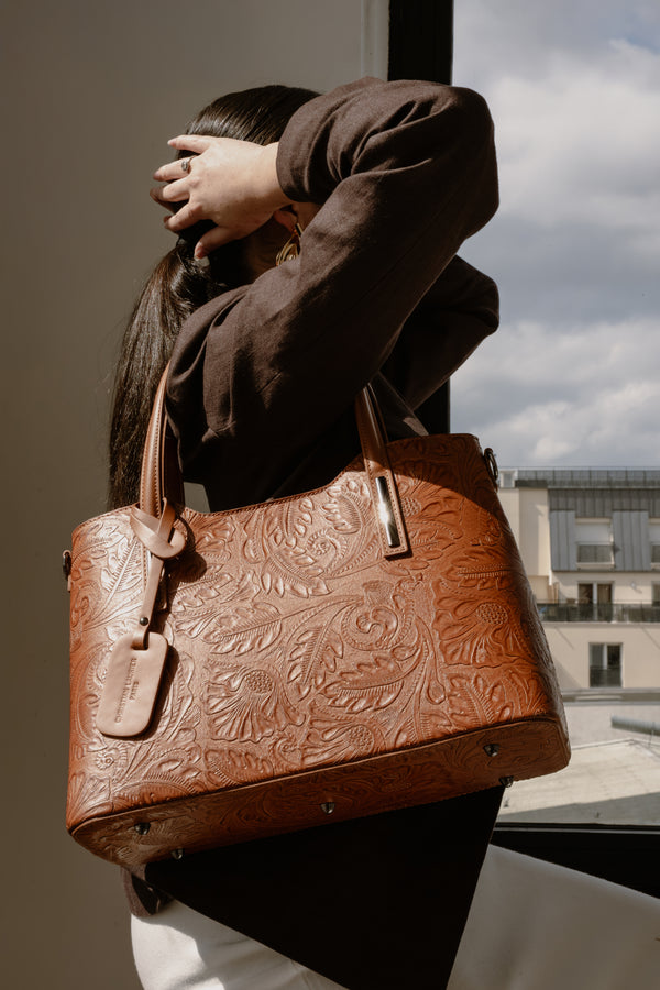 Noor Handbag - Camel