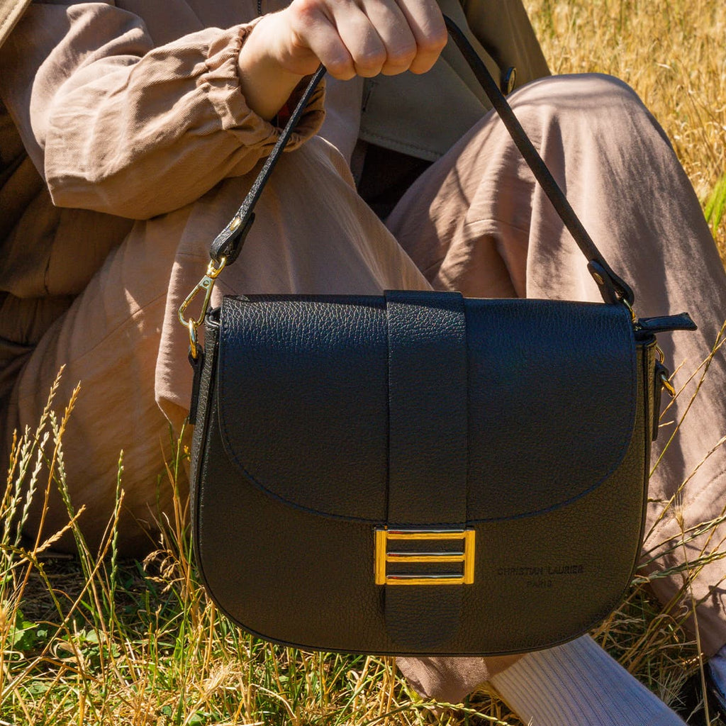 Bolso Bandolera Ophia - Negro