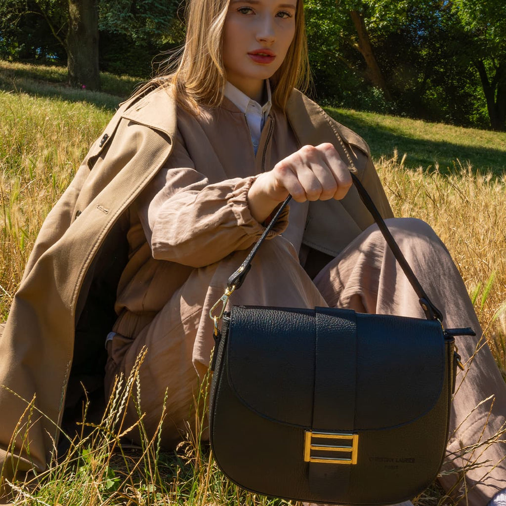 Bolso Bandolera Ophia - Negro
