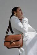 Roma Shoulder Bag - Brown