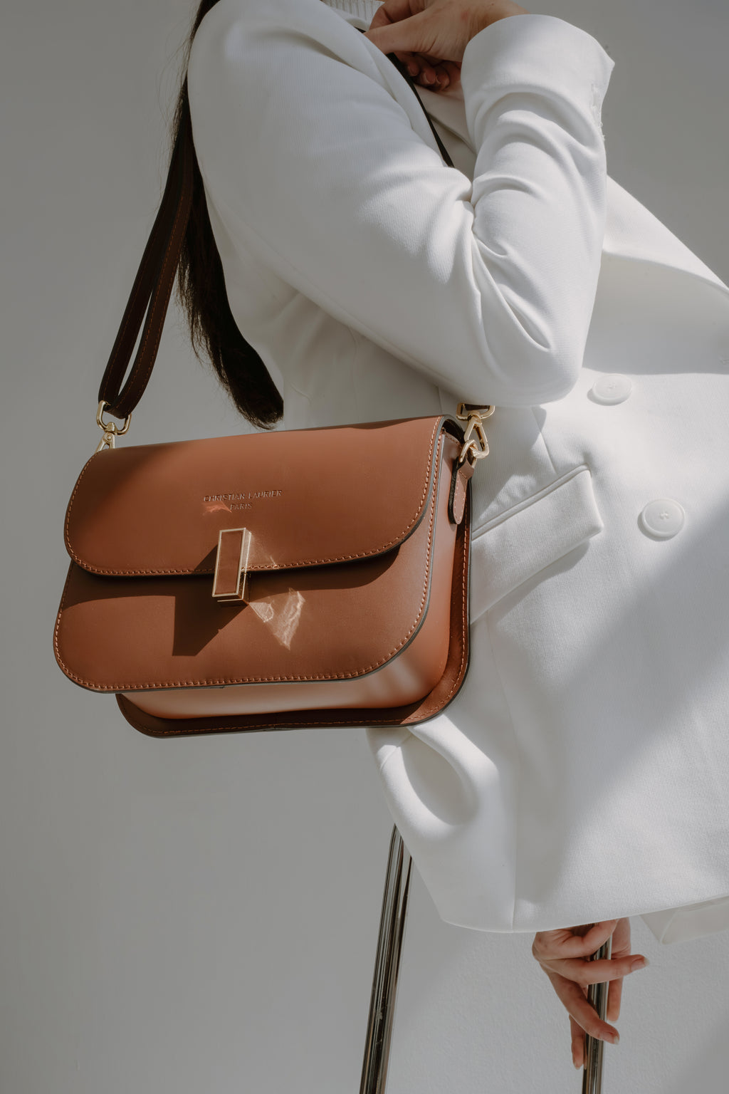 Roma Shoulder Bag - Brown