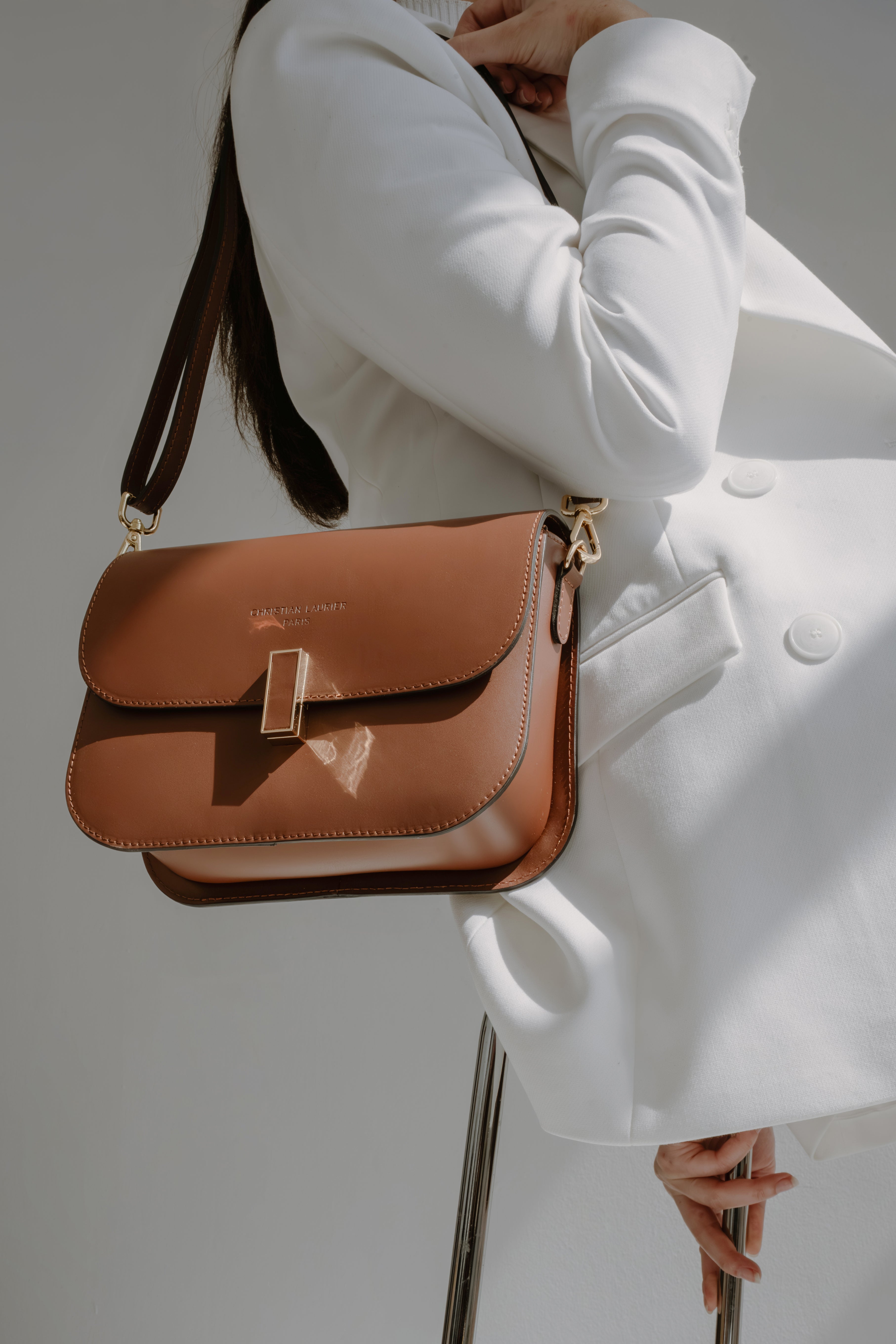 Roma Shoulder Bag - Brown