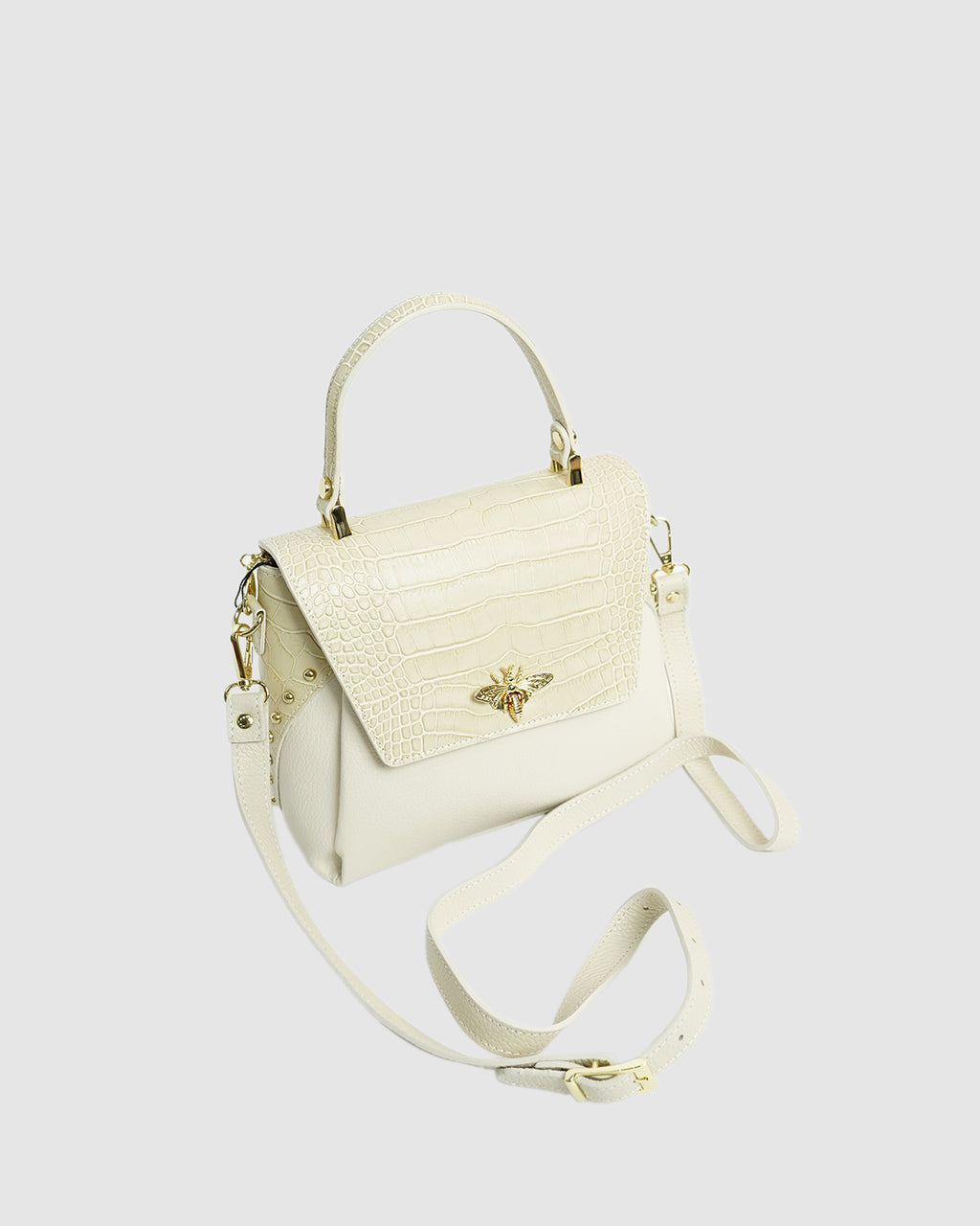 Bolso de Mano Yasmin - Blanco Roto